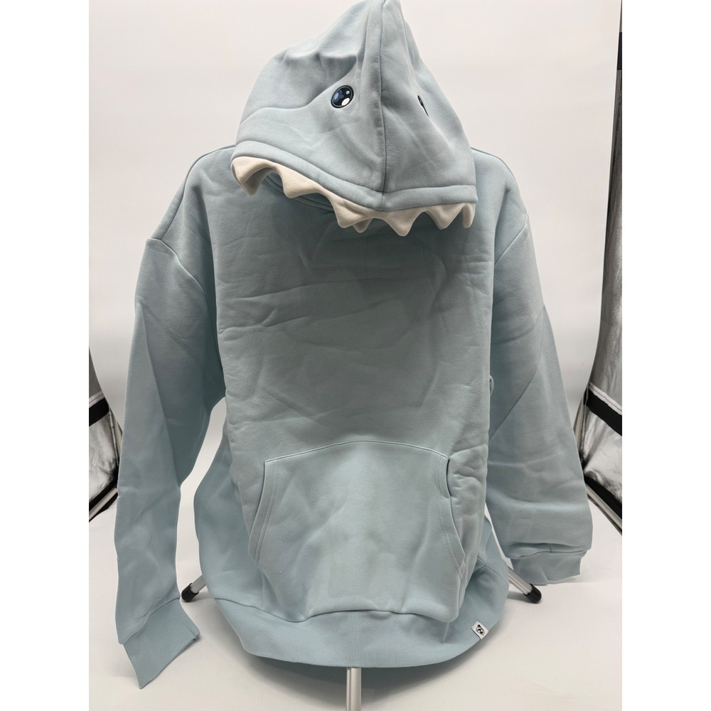 The Amazing Digital Circus Shark Hoodie 3XL Glitch Productions Blue Graphic